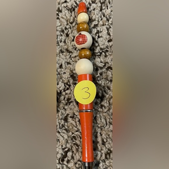 Other - Precious pens presents super cute orange glitter pumpkin pen.